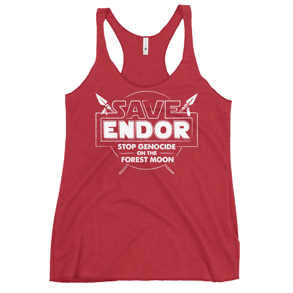 Save Endor Women's Racerback Tank