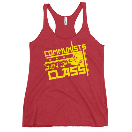 Communists Have No Class Women's Racerback Tank