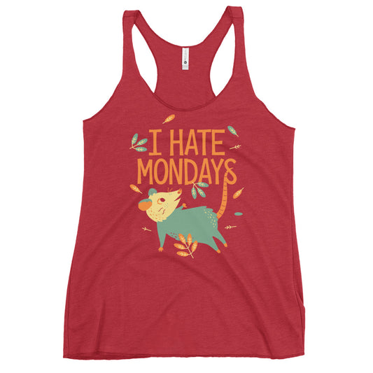 I Hate Mondays Women's Racerback Tank