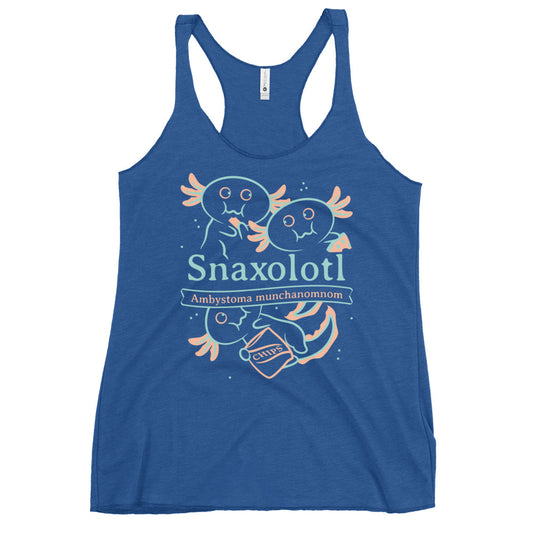 Snaxolotl Women's Racerback Tank