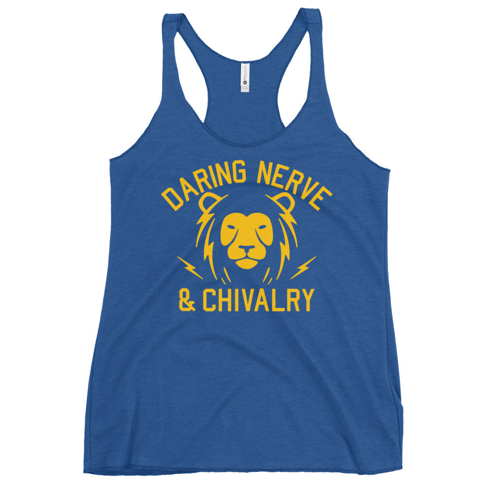 Daring, Nerve, And Chivalry Women's Racerback Tank