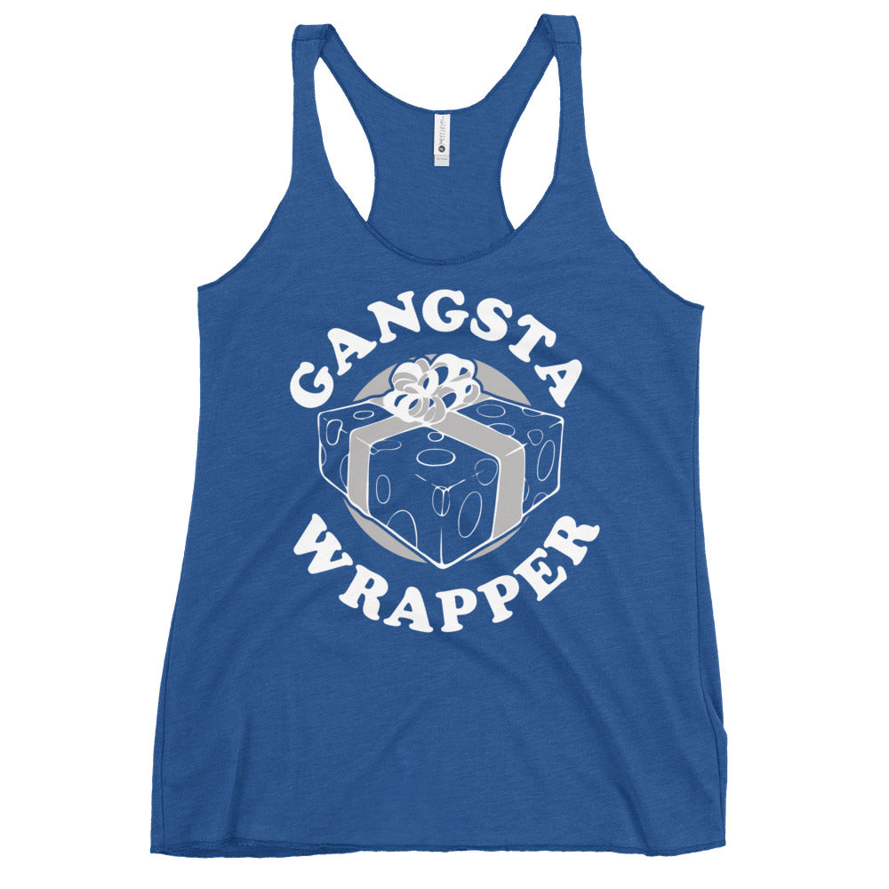 Gangsta Wrapper Women's Racerback Tank