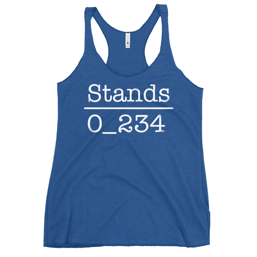No 1 Under Stands Women's Racerback Tank