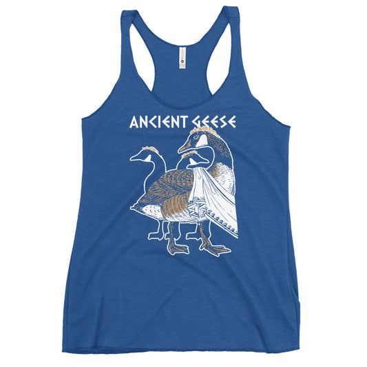 Ancient Geese Women's Racerback Tank