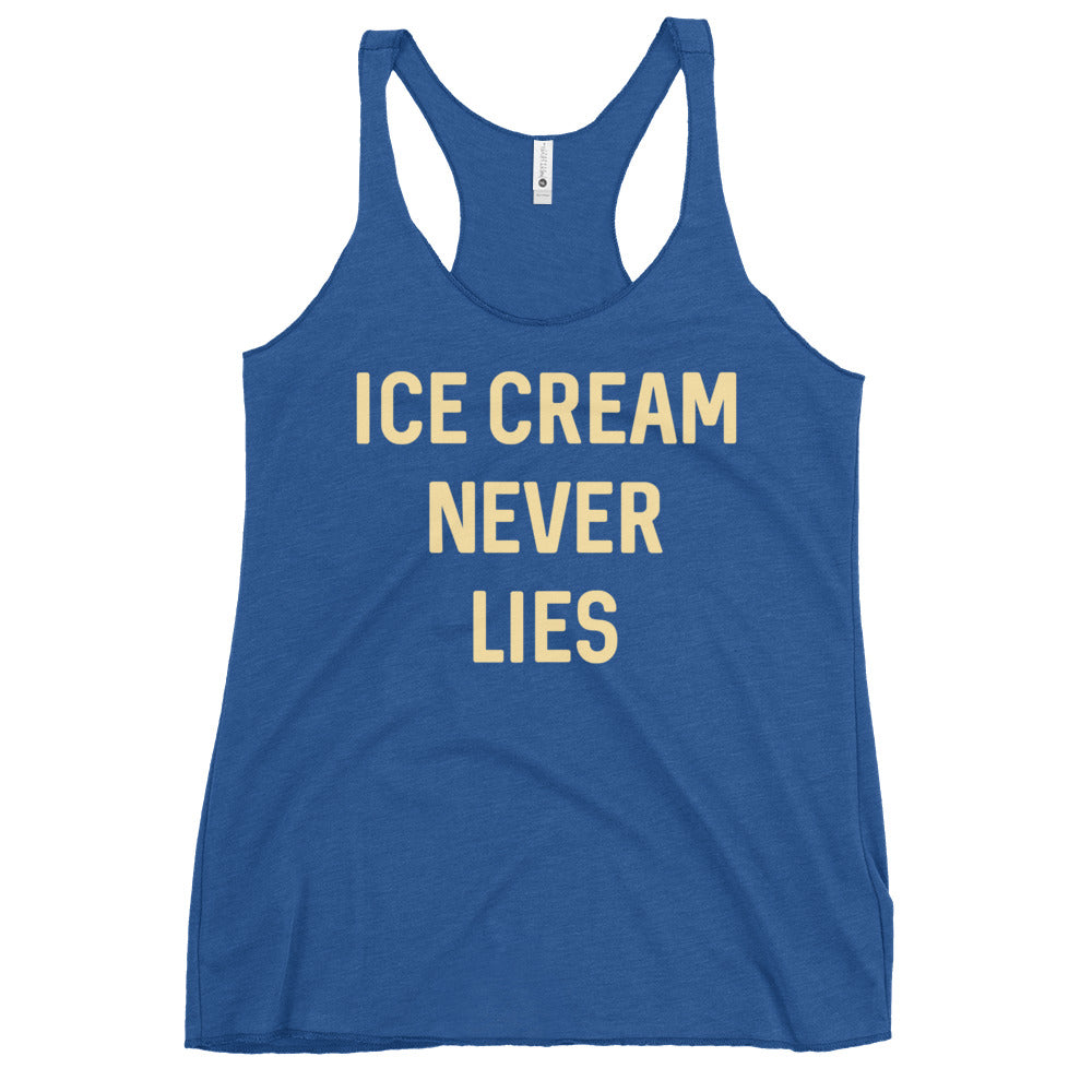 Ice Cream Never Lies Women's Racerback Tank