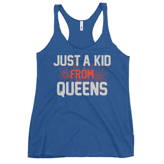 Just A Kid From Queens Women's Racerback Tank