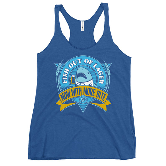 Fish Out Of Lager Women's Racerback Tank