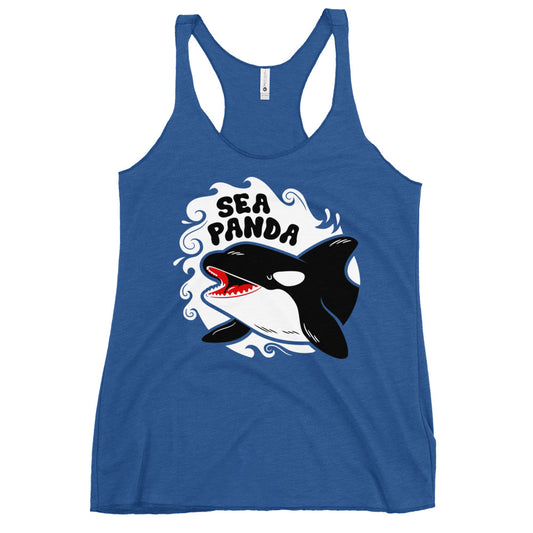 Sea Panda Women's Racerback Tank