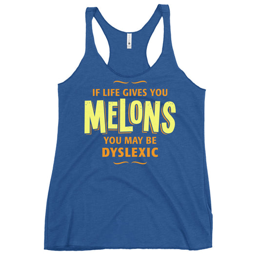 If Life Gives You Melons Women's Racerback Tank