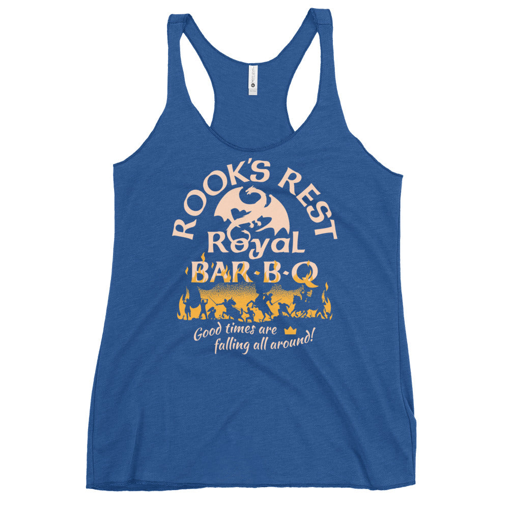 Rook's Rest Royal Bar-B-Q Women's Racerback Tank