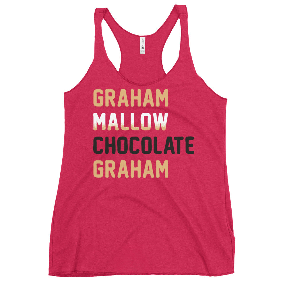 S'more Stack Women's Racerback Tank