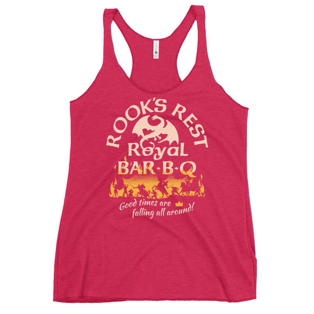 Rook's Rest Royal Bar-B-Q Women's Racerback Tank