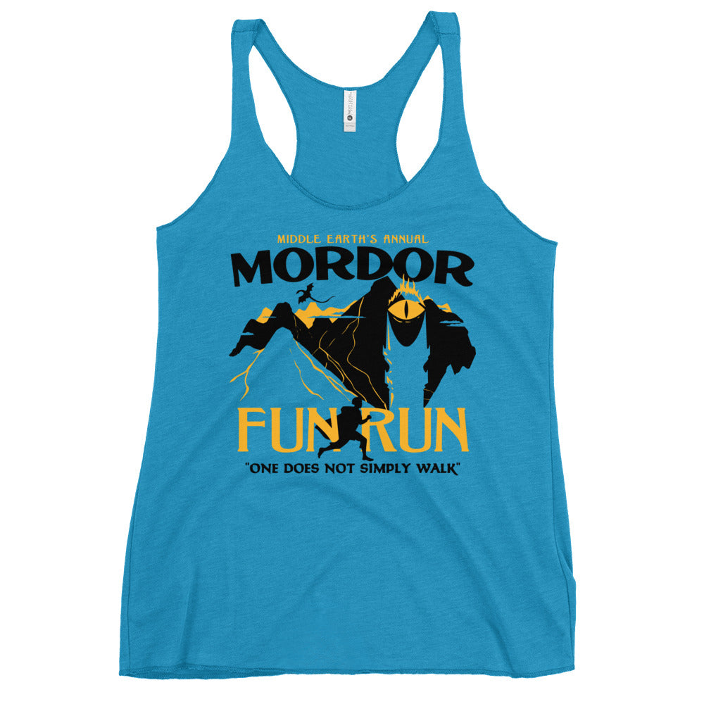 Mordor Fun Run Women's Racerback Tank