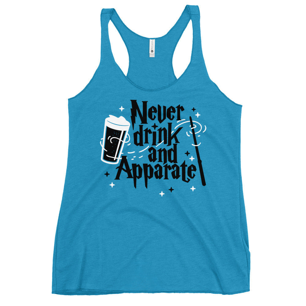 Never Drink And Apparate Women's Racerback Tank