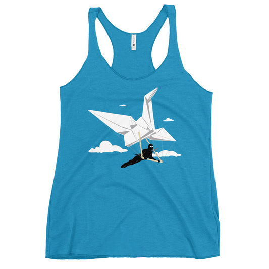 Ninja Glider Women's Racerback Tank