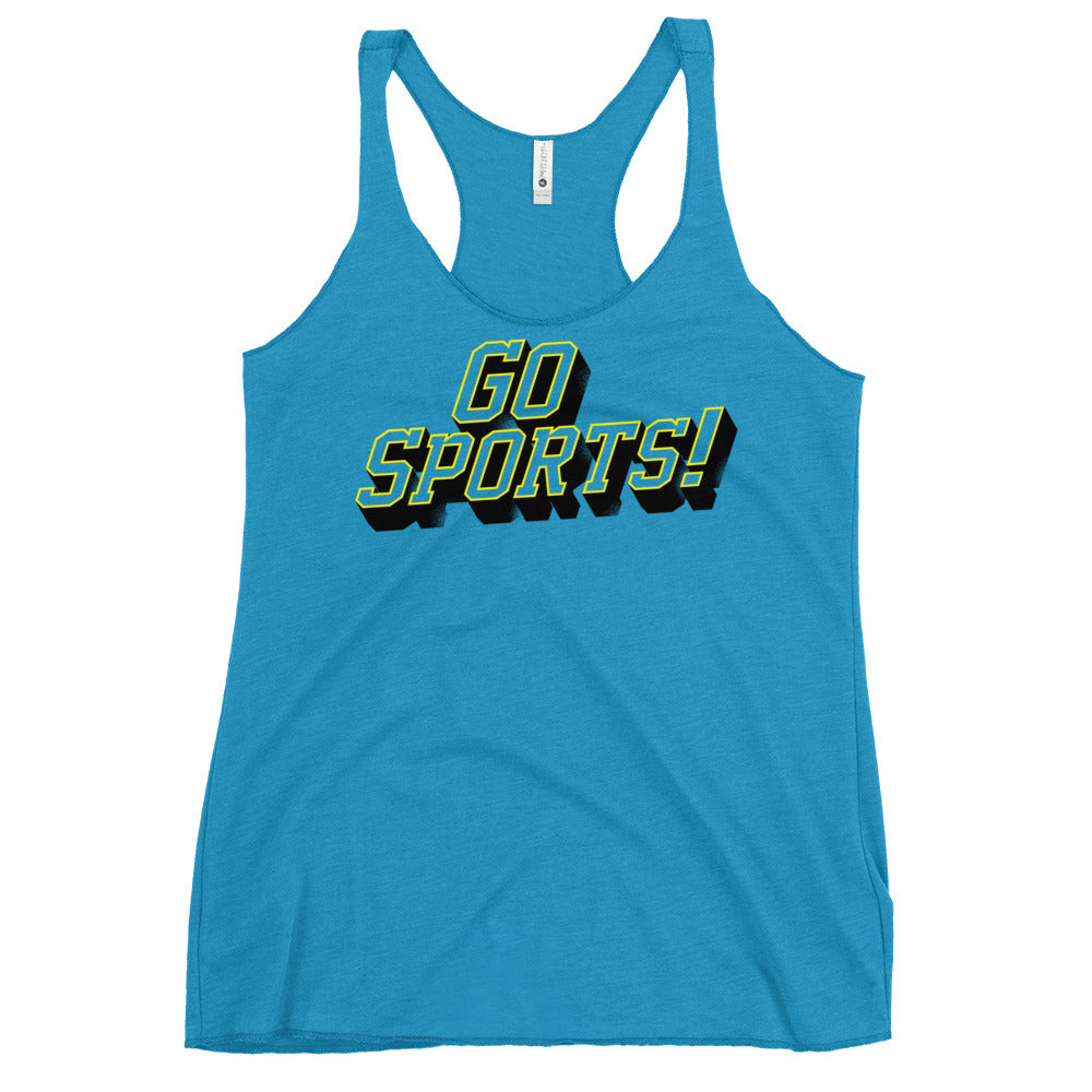 Go Sports! Women's Racerback Tank