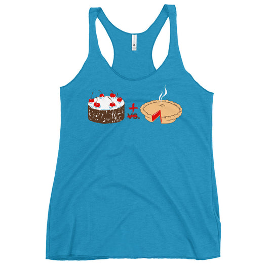 Cake Plus Pie Women's Racerback Tank