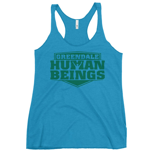 Greendale Human Beings Women's Racerback Tank