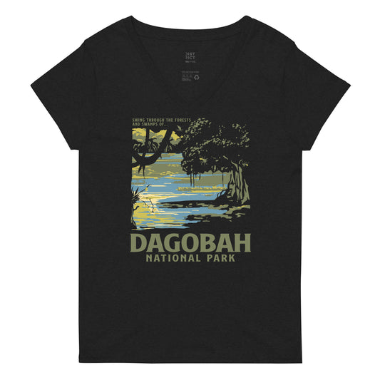 Dagobah National Park Women's V-Neck Tee