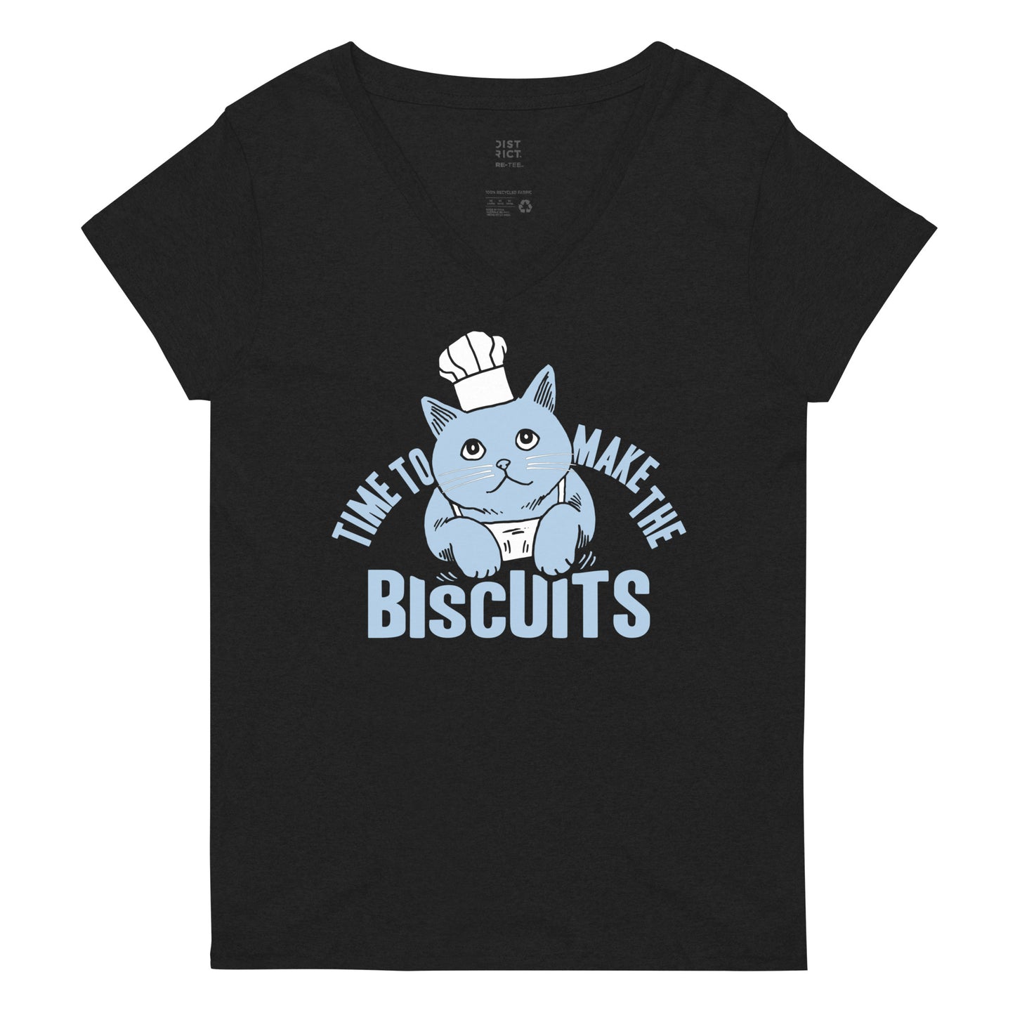Time To Make The Biscuits Women's V-Neck Tee