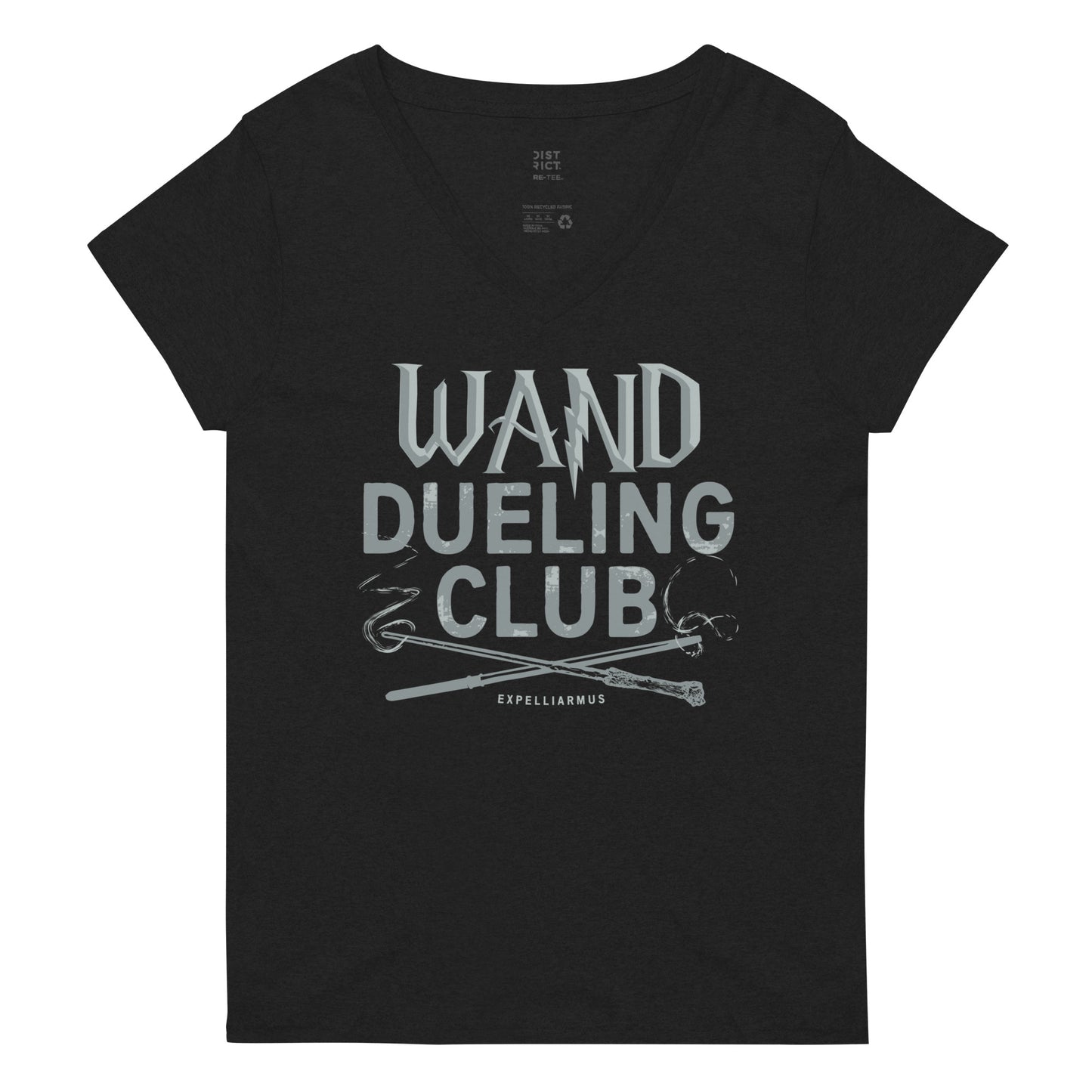 Wand Dueling Club Women's V-Neck Tee