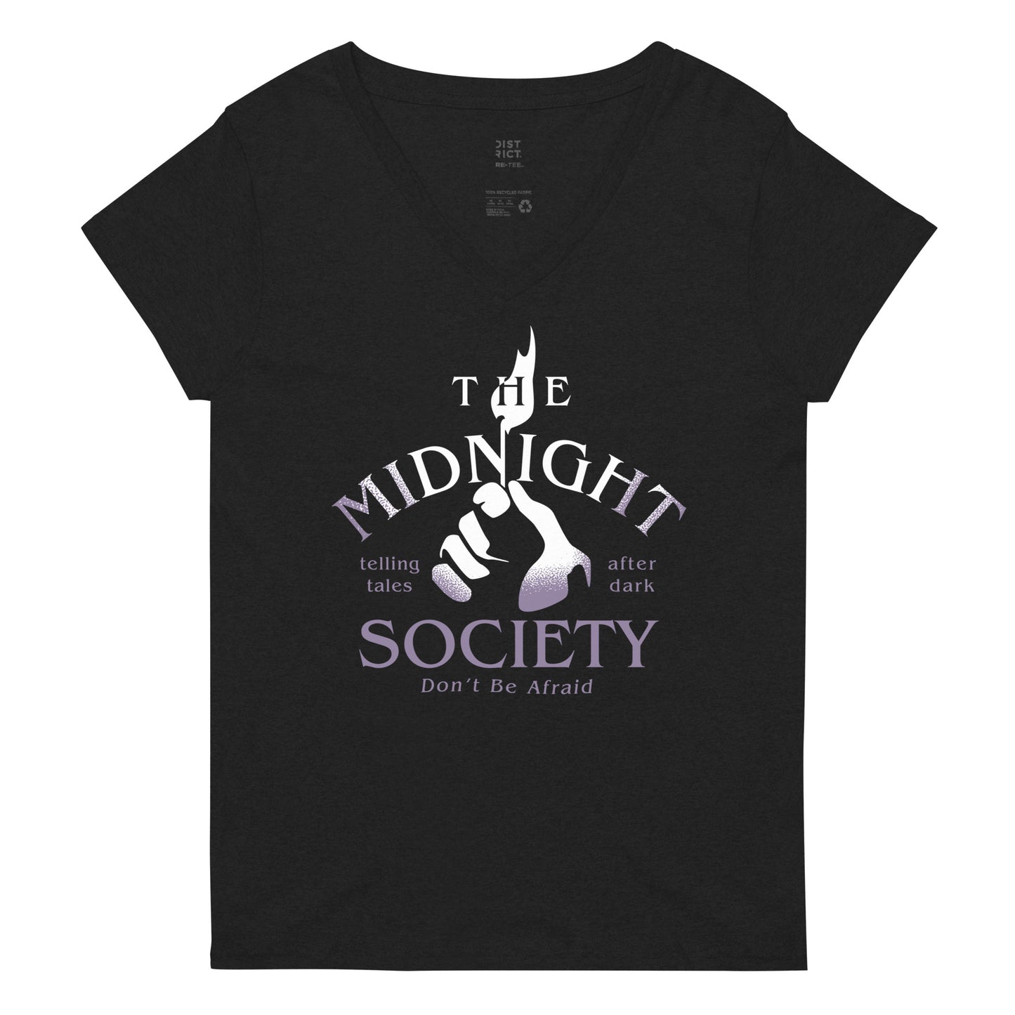 The Midnight Society Women's V-Neck Tee