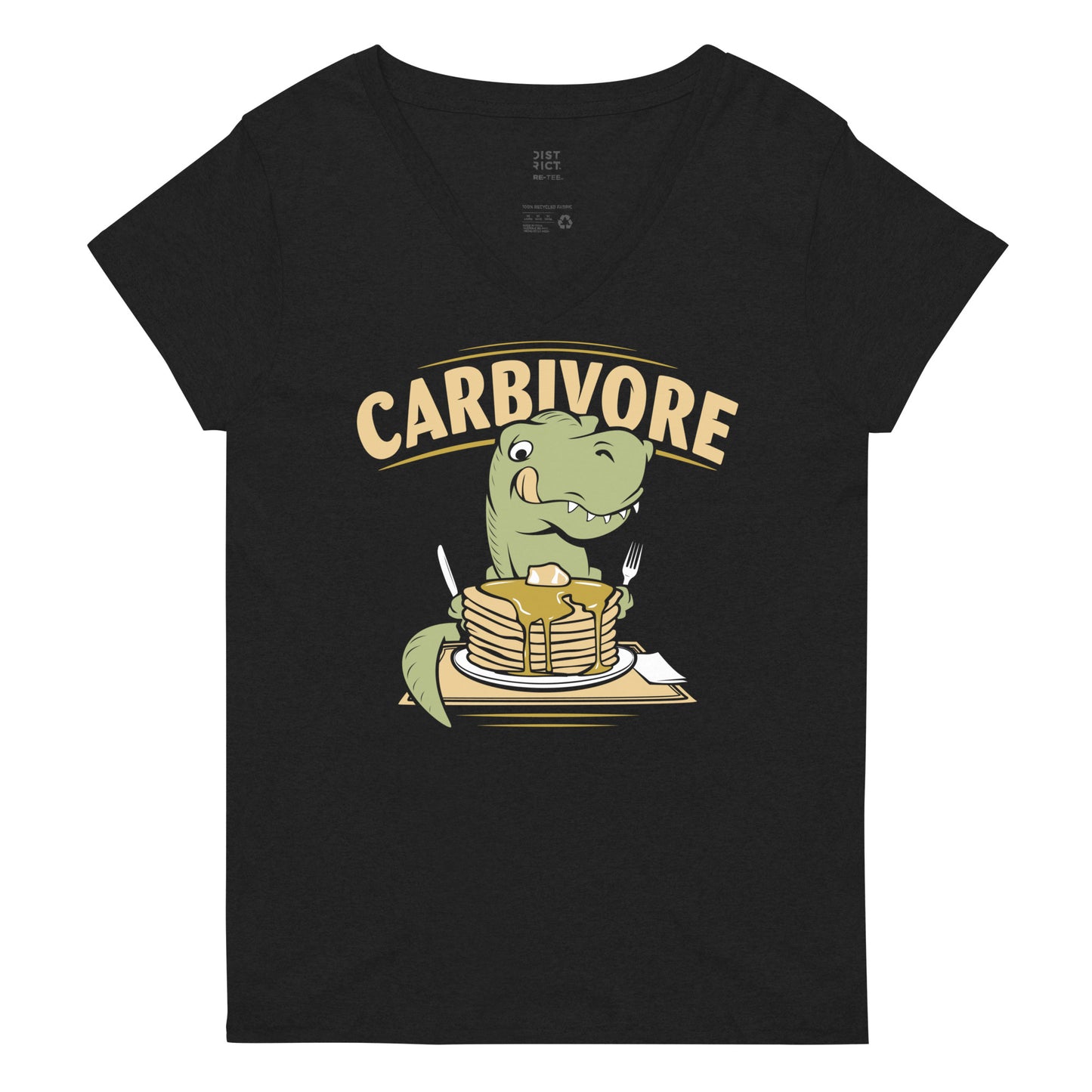 Carbivore Women's V-Neck Tee