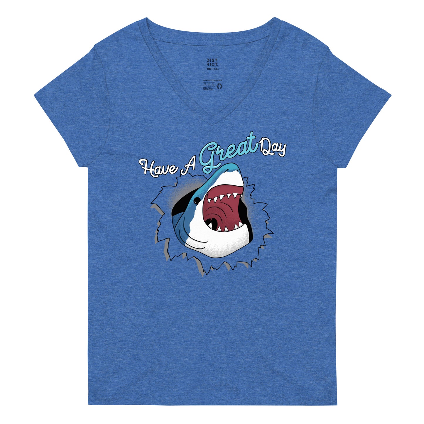 Have A Great Day Women's V-Neck Tee