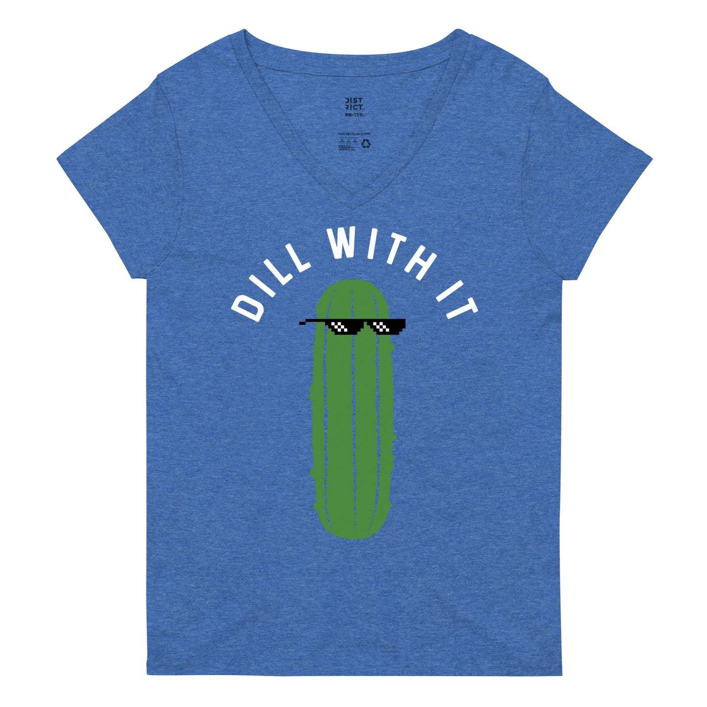 Dill With It Women's V-Neck Tee