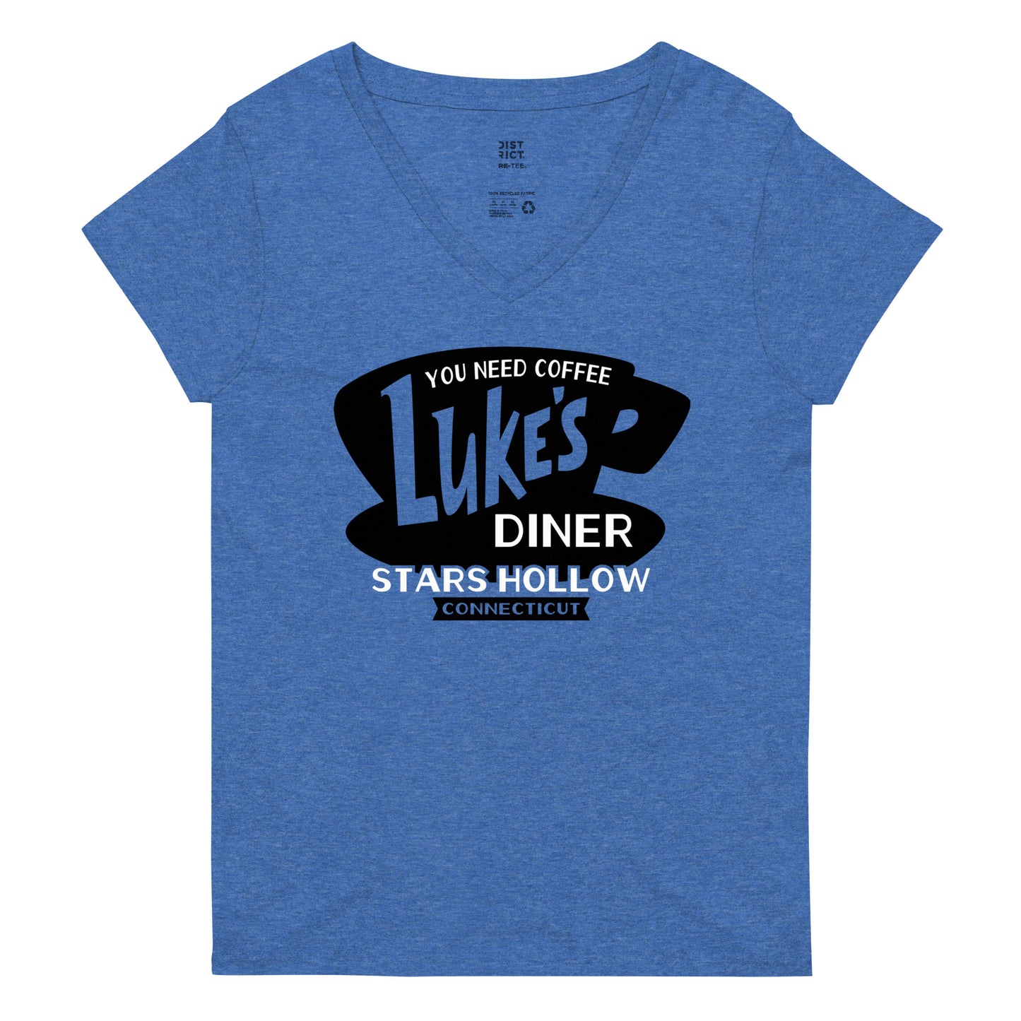 Luke's Diner Women's V-Neck Tee