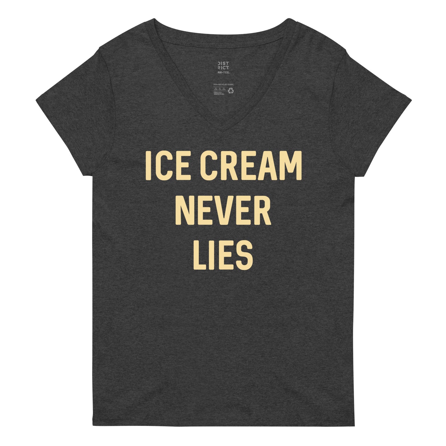 Ice Cream Never Lies Women's V-Neck Tee