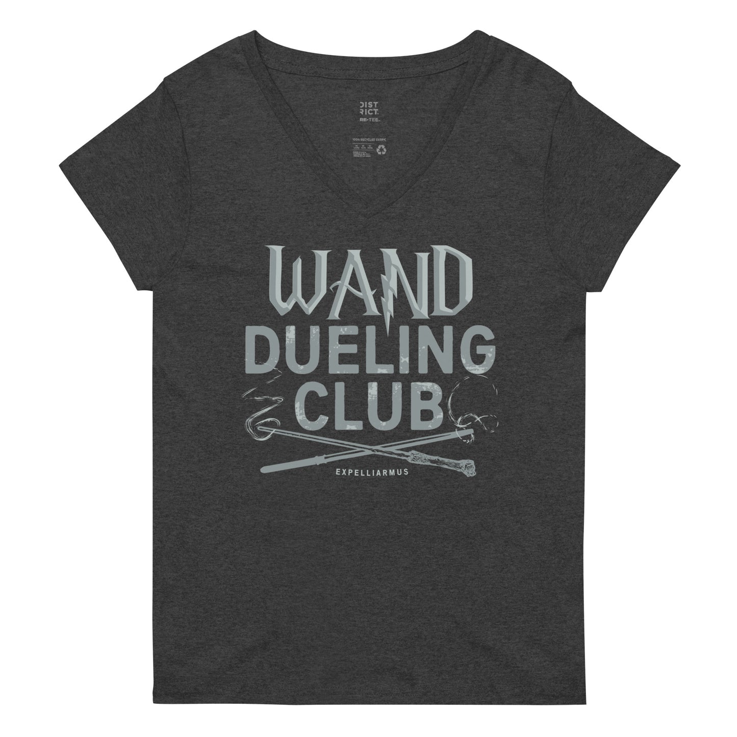 Wand Dueling Club Women's V-Neck Tee