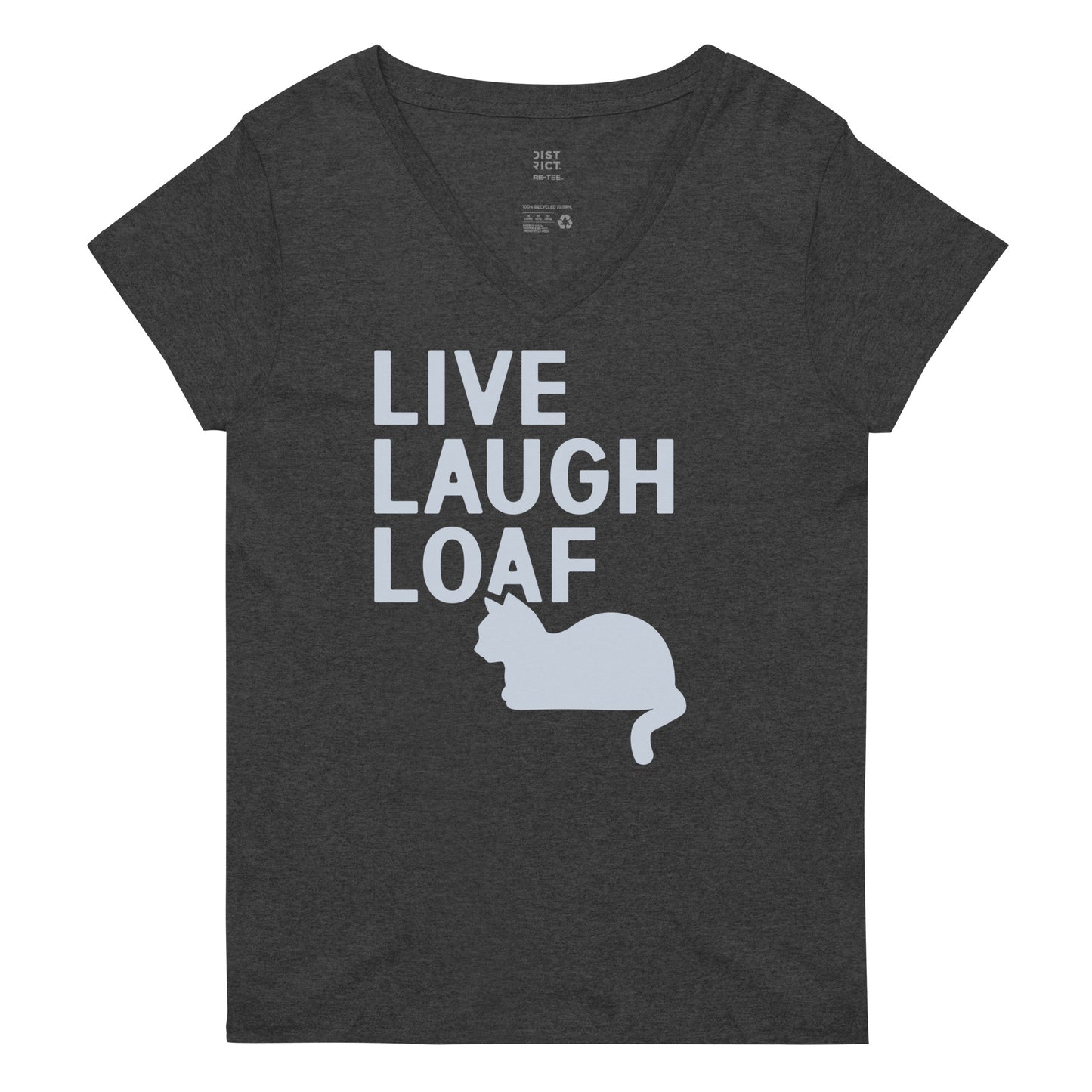 Live Laugh Loaf Women's V-Neck Tee