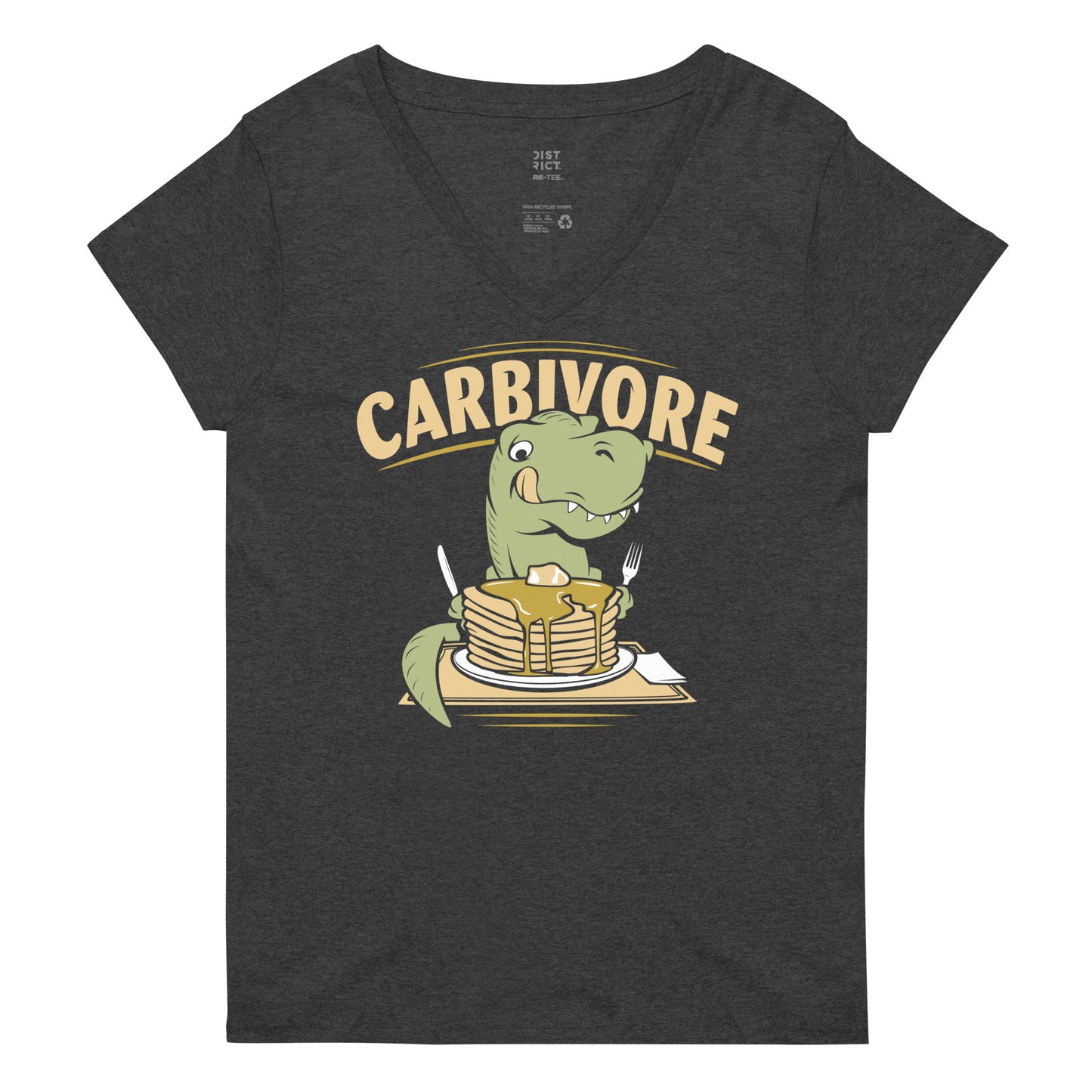 Carbivore Women's V-Neck Tee