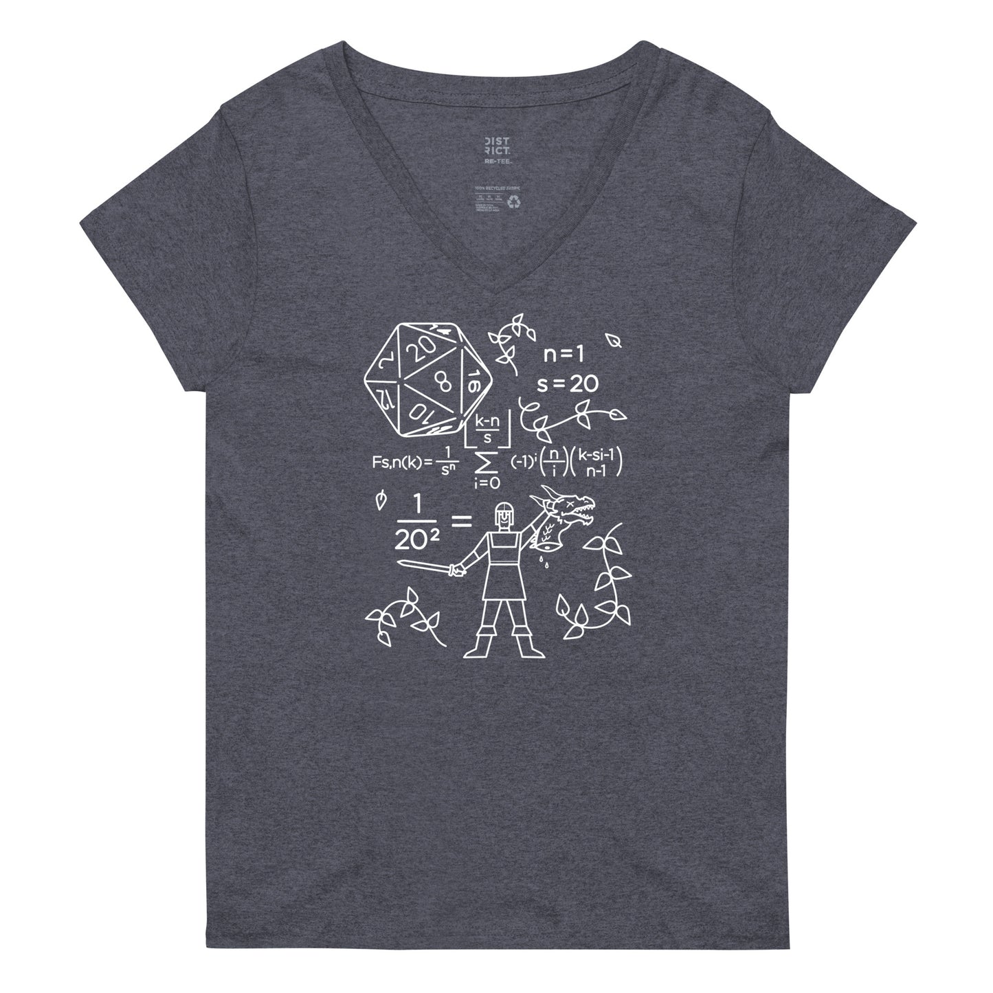 The Science Of A RPG Women's V-Neck Tee