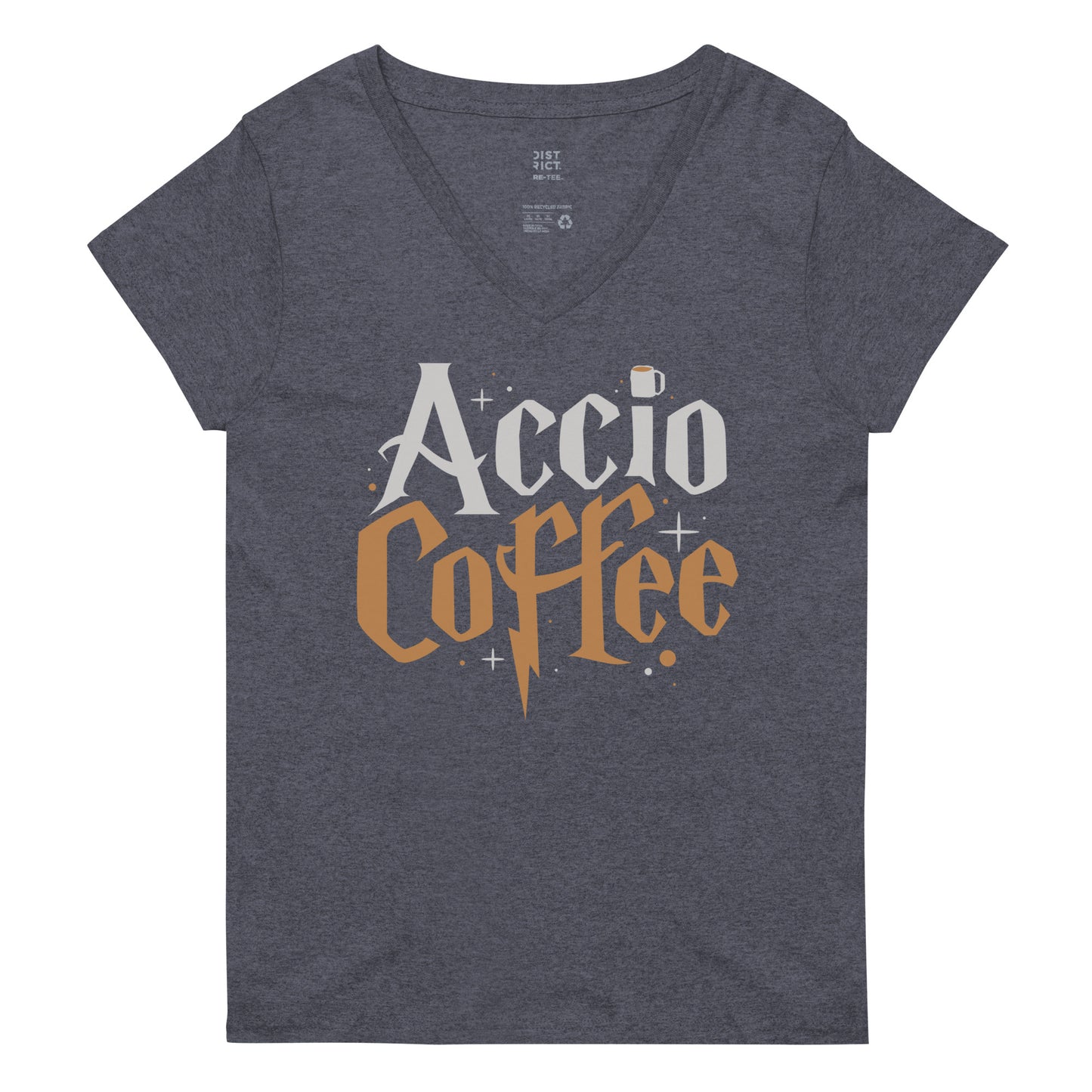 Accio Coffee Women's V-Neck Tee