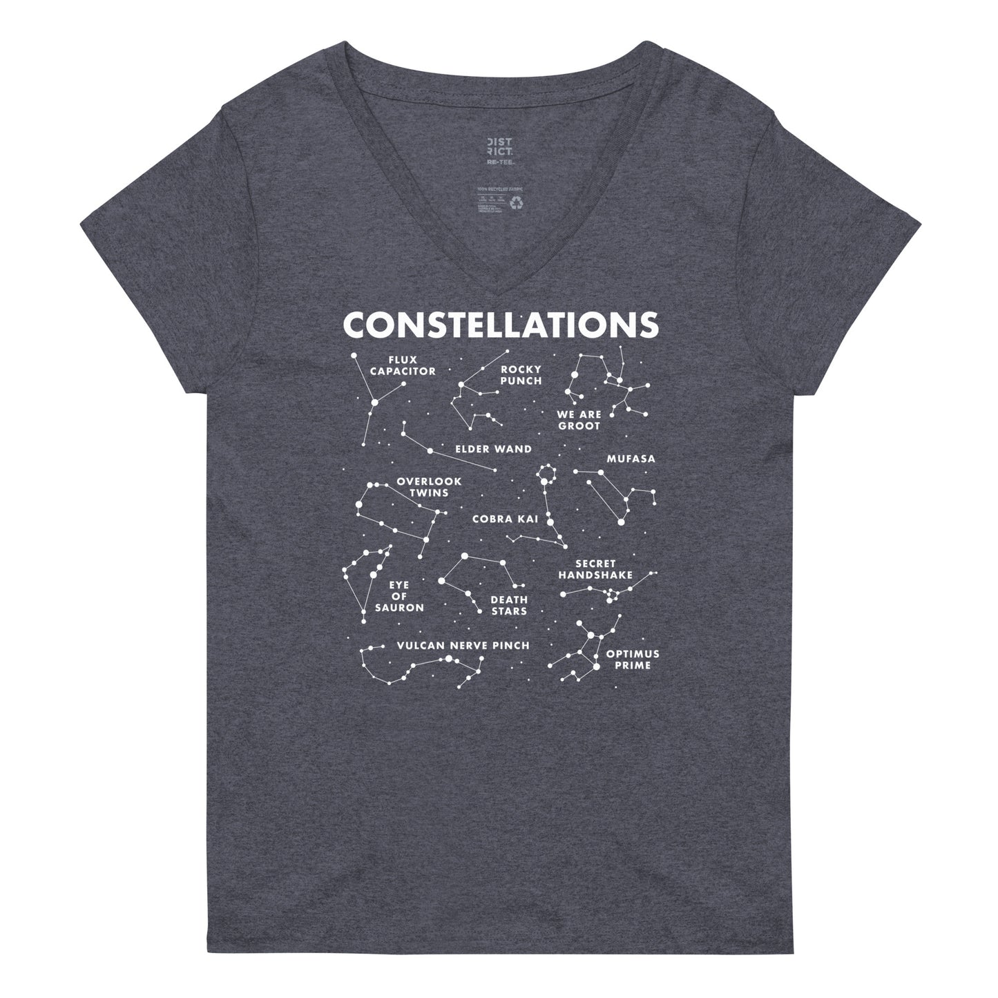 Constellations Women's V-Neck Tee