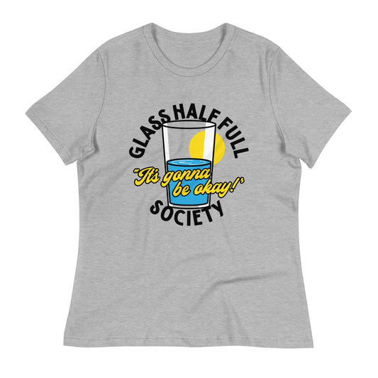 Glass Half Full Society Women's Signature Tee