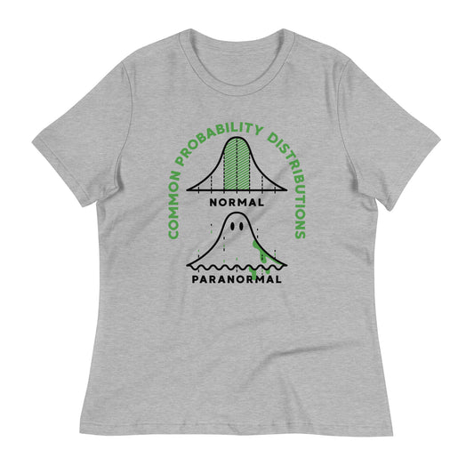 Common Probability Distributions Women's Signature Tee