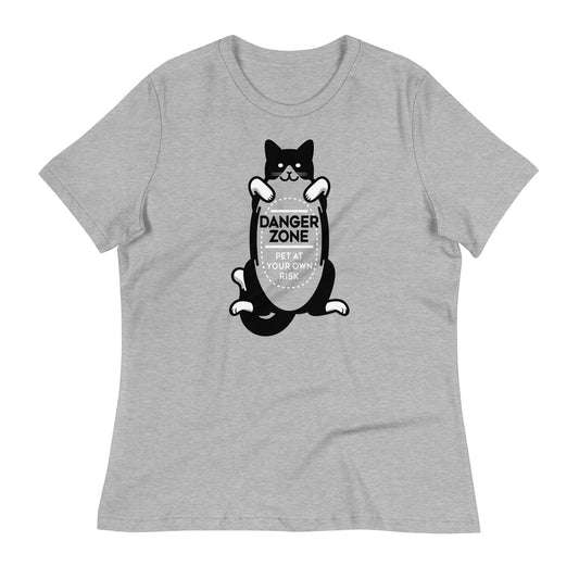 Cat Danger Zone Women's Signature Tee