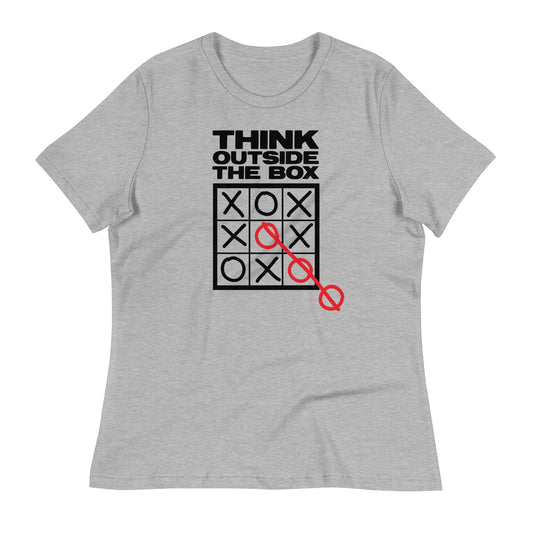 Think Outside The Box Women's Signature Tee