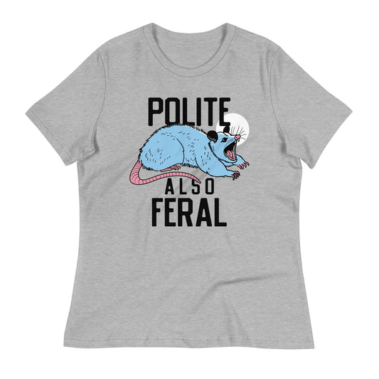 Polite Also Feral Women's Signature Tee