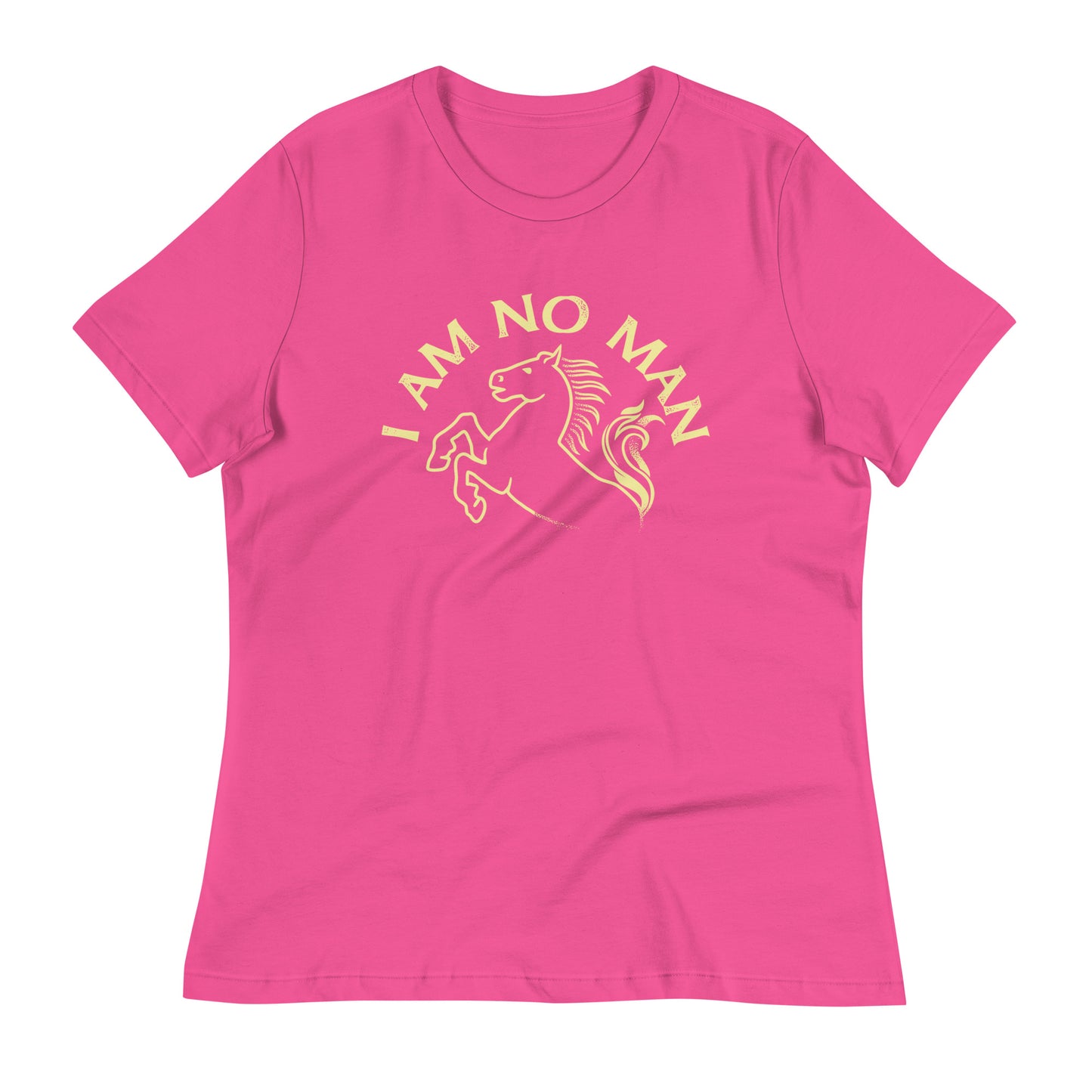 I Am No Man Women's Signature Tee