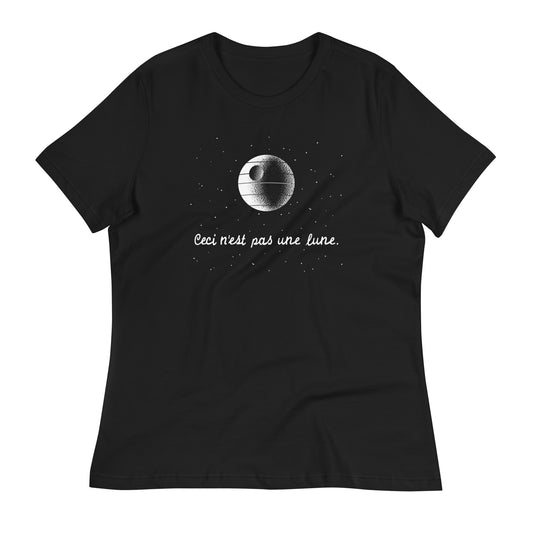 This Is Not A Moon Women's Signature Tee
