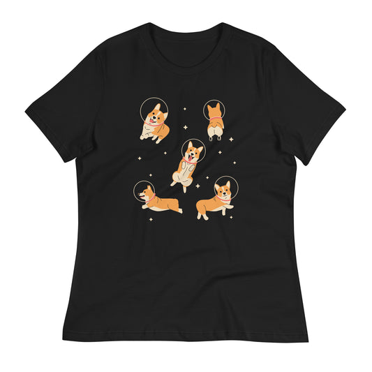 Corgis In Space Women's Signature Tee