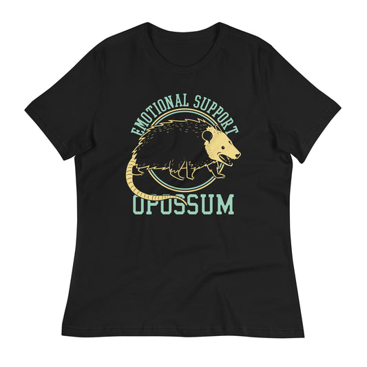 Emotional Support Opossum Women's Signature Tee