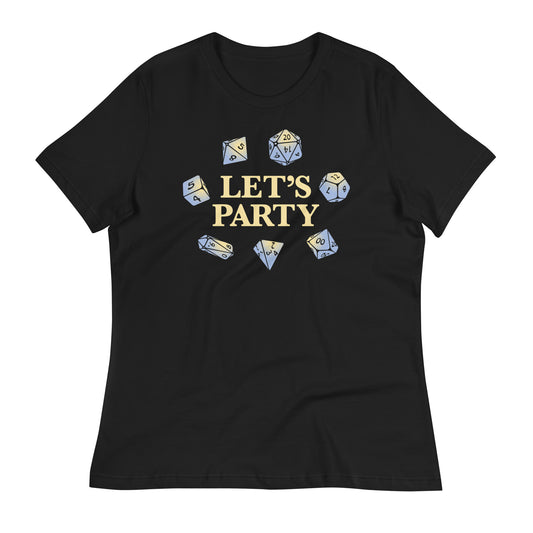 Let's Party Dice Women's Signature Tee