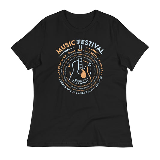 Music Festival Women's Signature Tee
