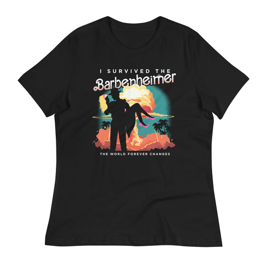 I Survived The Barbenheimer Women's Signature Tee