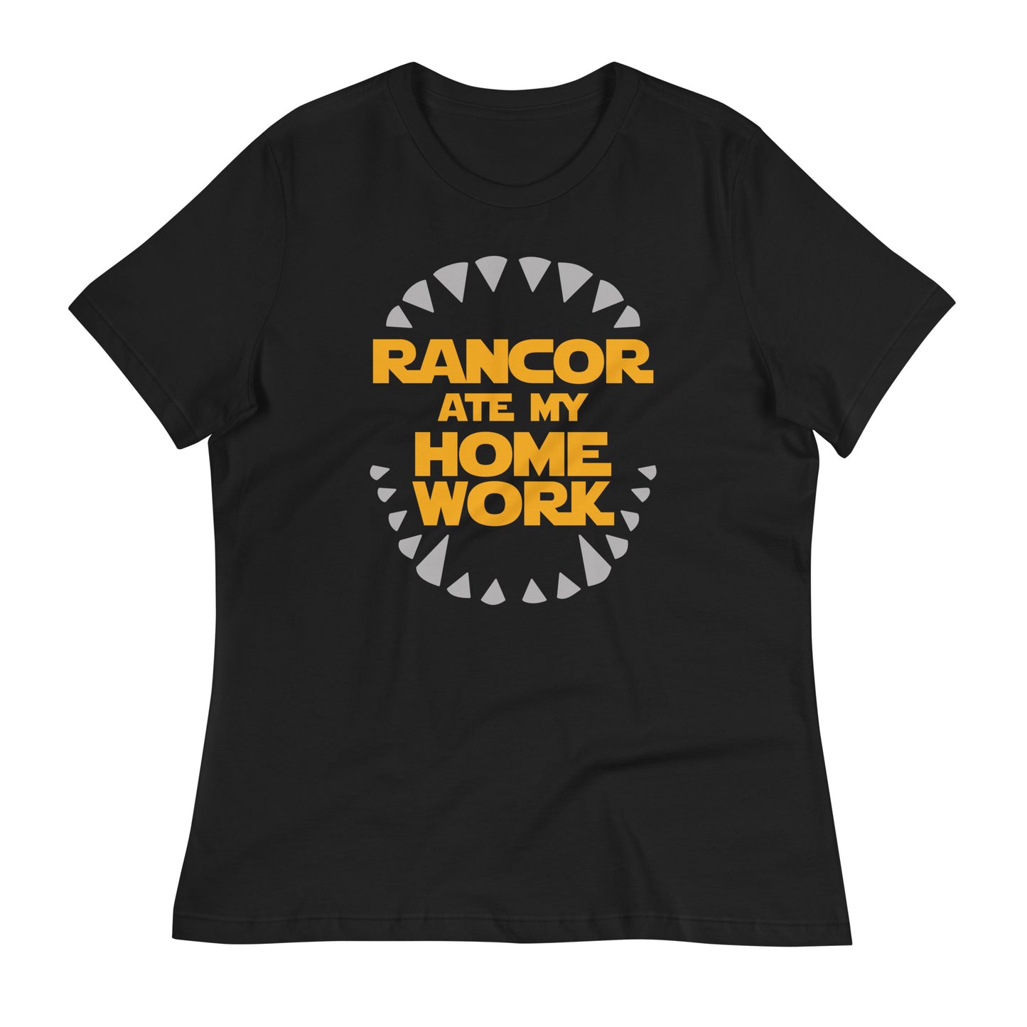 Rancor Ate My Homework Women's Signature Tee